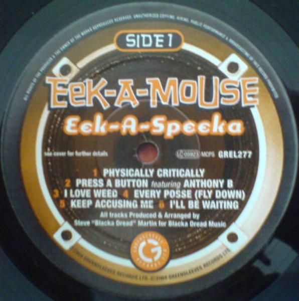Eek-A-Mouse - Eek-A-Speeka - Lp