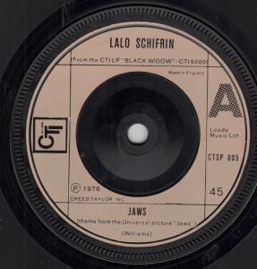 Lalo Schifrin - Jaws - 7 Inch