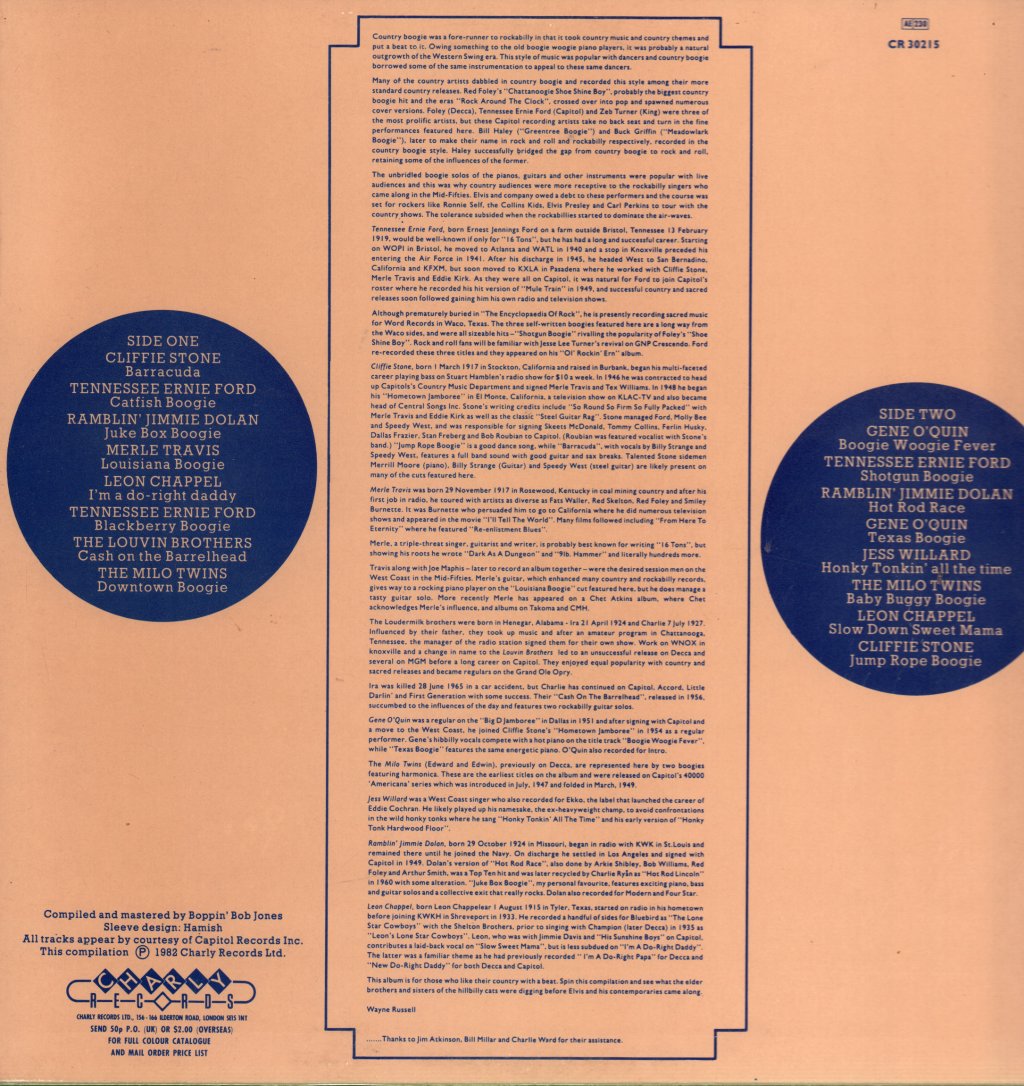 Various Artists - Boogie Woogie Fever - Lp