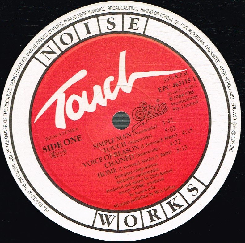 Noiseworks - Touch - Lp