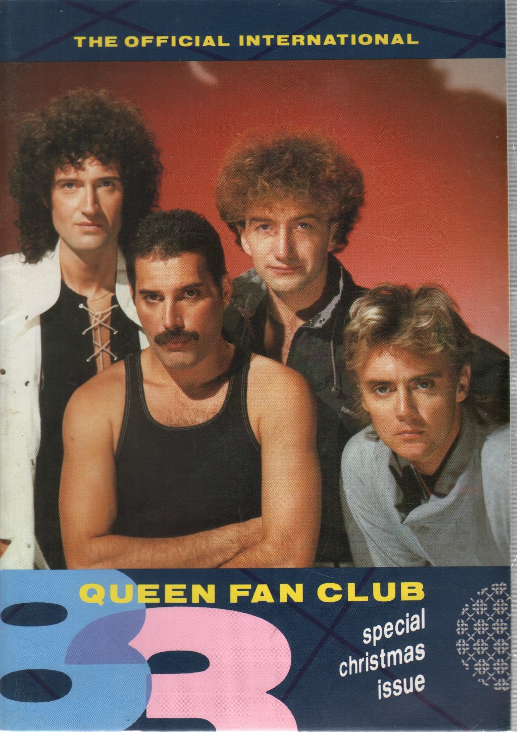 Queen - Official International Queen Fan Club Christmas 1983 - Fanzine