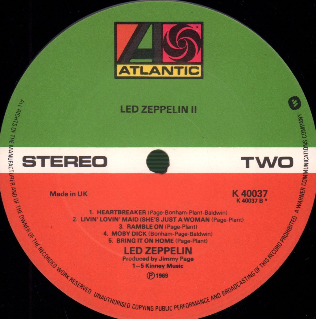 Led Zeppelin - 2 - Lp