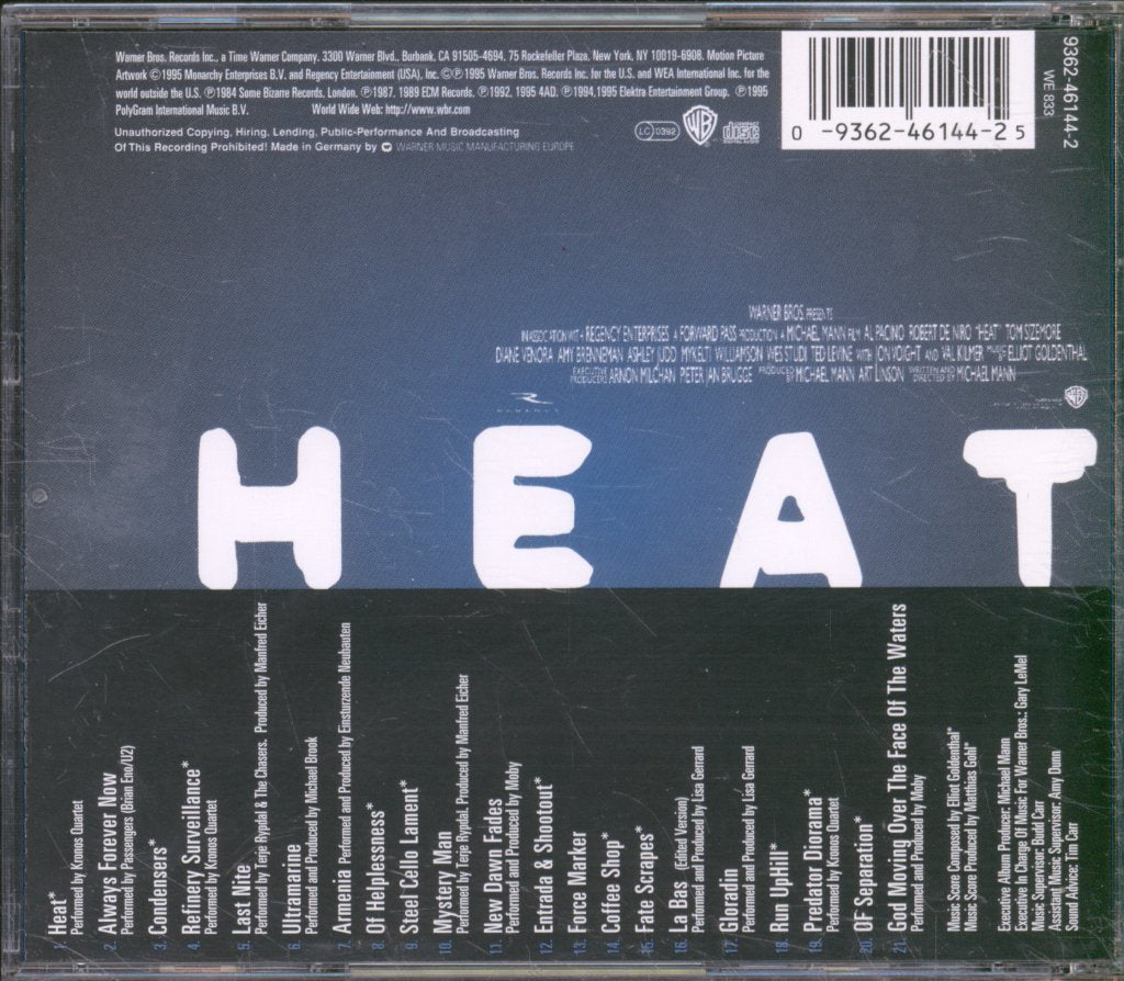 Various Artists - Heat (Music From The Motion Picture) - Cd