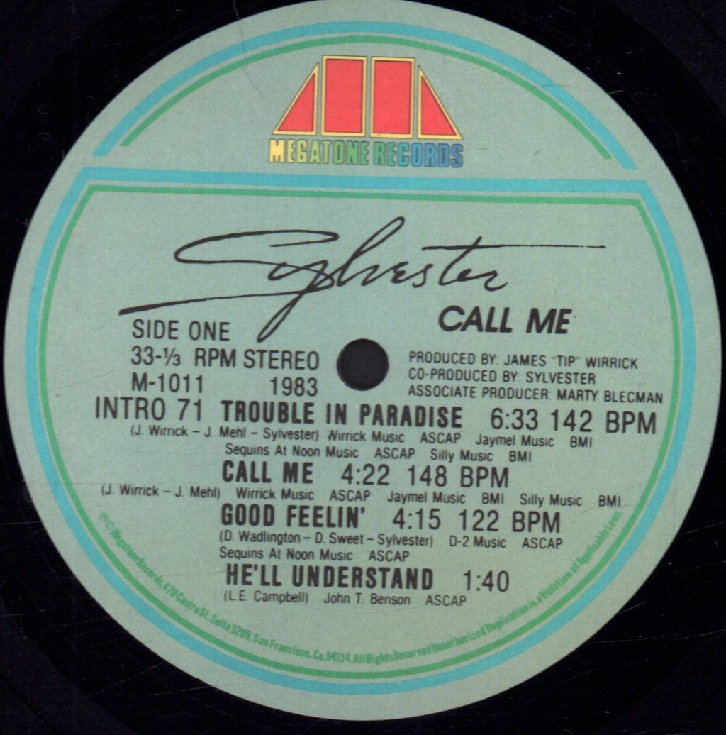 Sylvester - Call Me - Lp