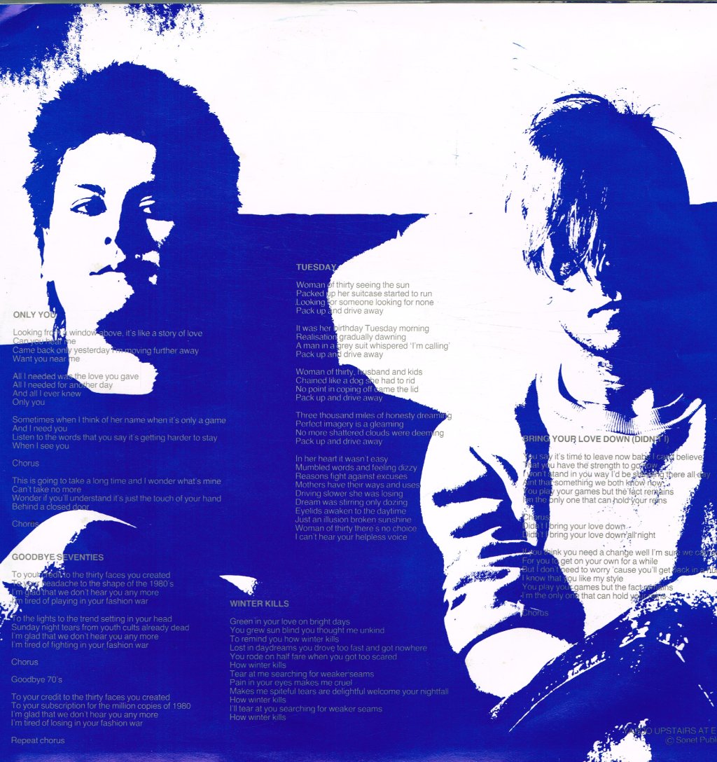 Yazoo - Upstairs At Eric's - Lp
