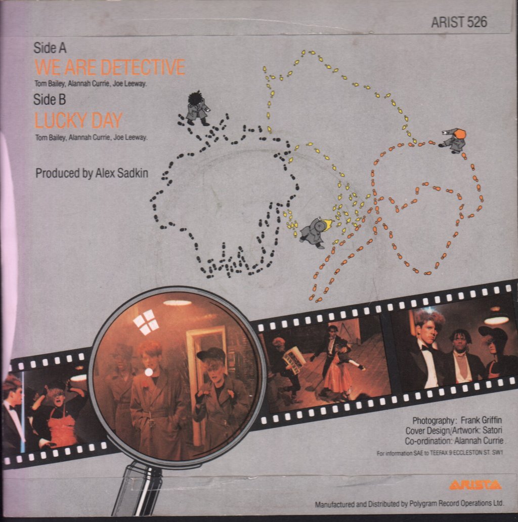 Thompson Twins - We Are Detective - 7 Inch