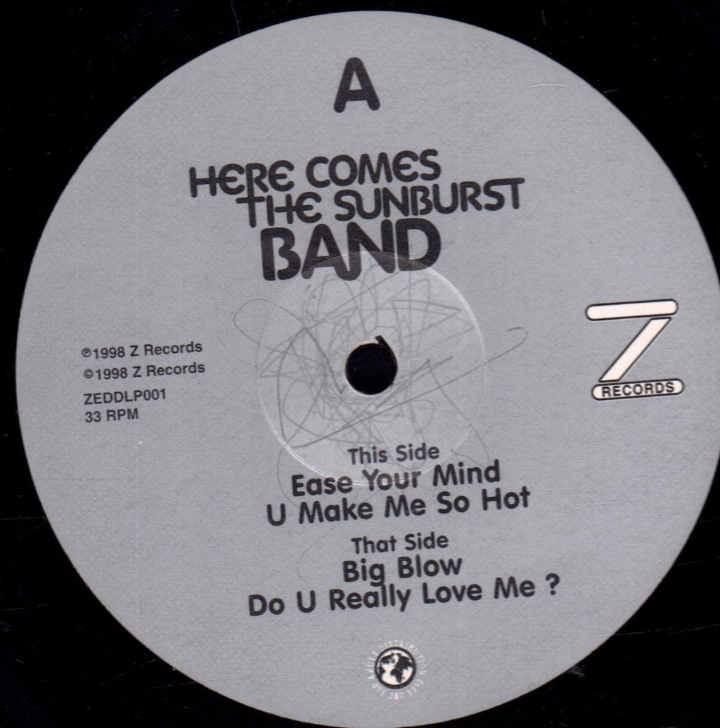 Joey Negro Presents The Sunburst Band - Here Comes The Sunburst Band - Triple 12 Inch