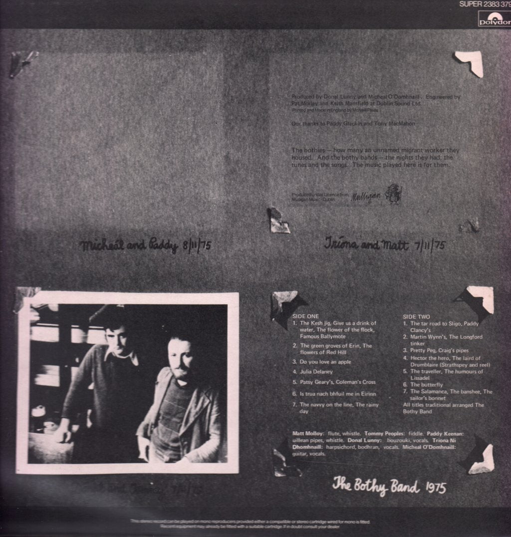 Bothy Band - Bothy Band - Lp