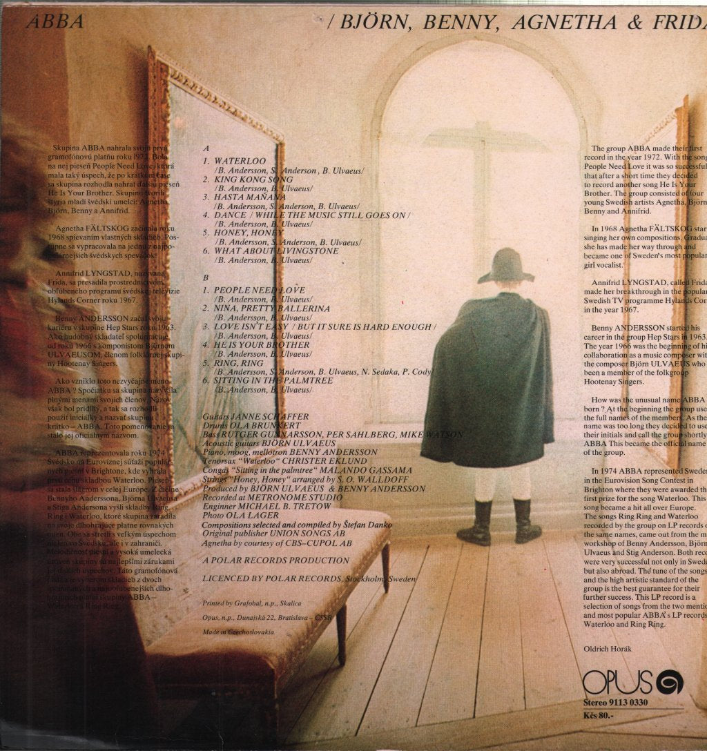 ABBA - ABBA /Björn, Benny, Agnetha & Frida/ - Lp