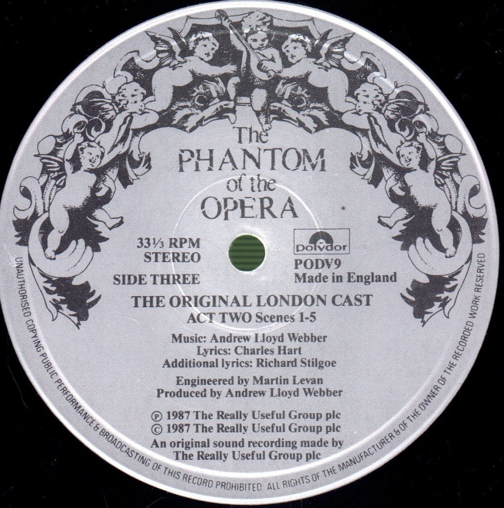 Various Artists - Phantom Of The Opera (Original London Cast) - Double Lp