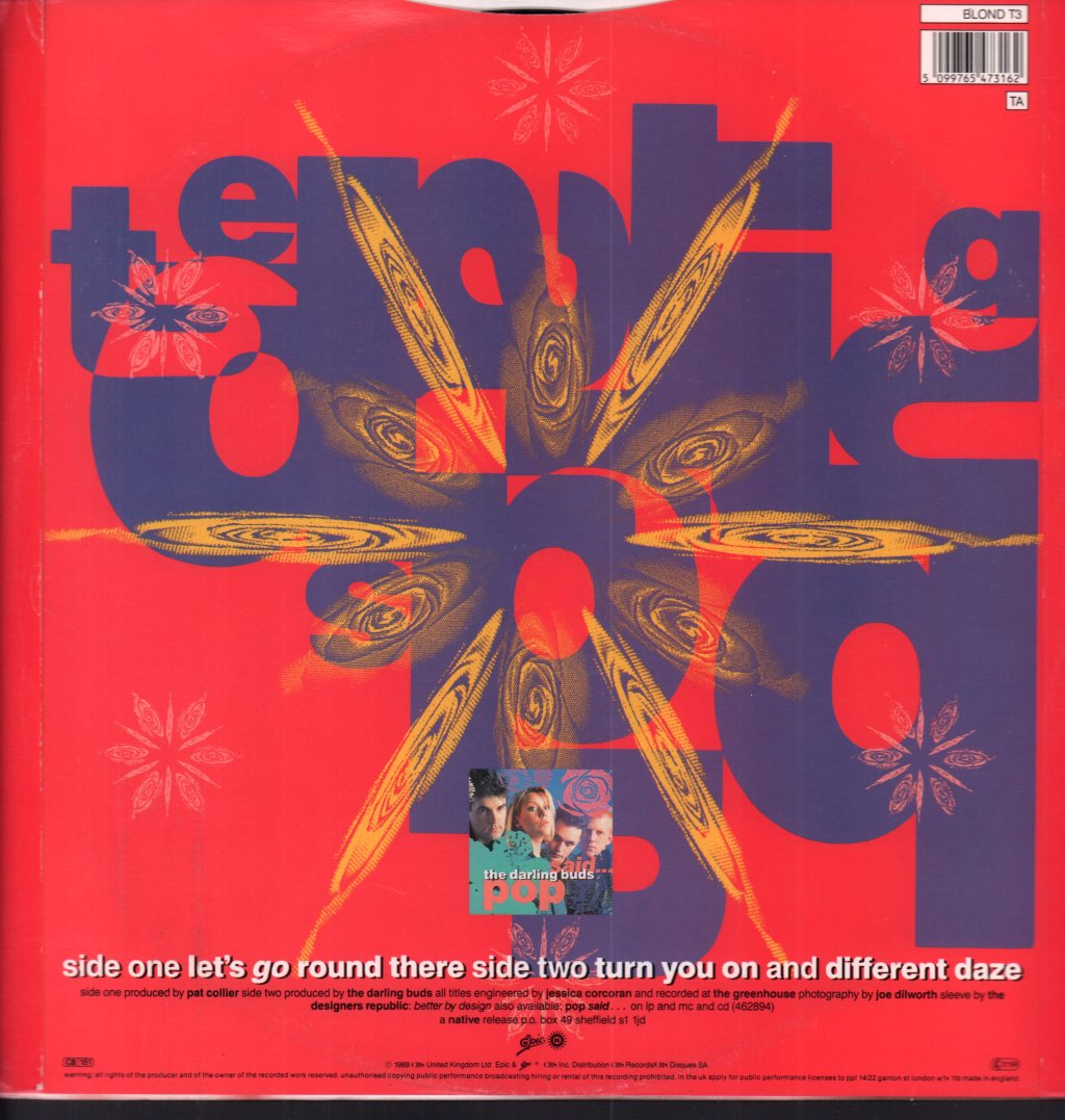 Darling Buds - Let's Go Round There - 12 Inch