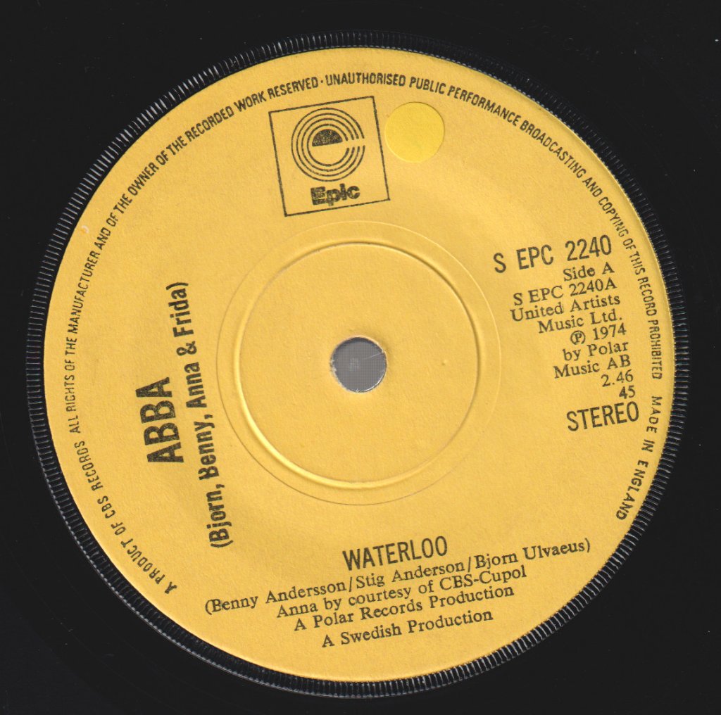 ABBA - Waterloo - 7 Inch