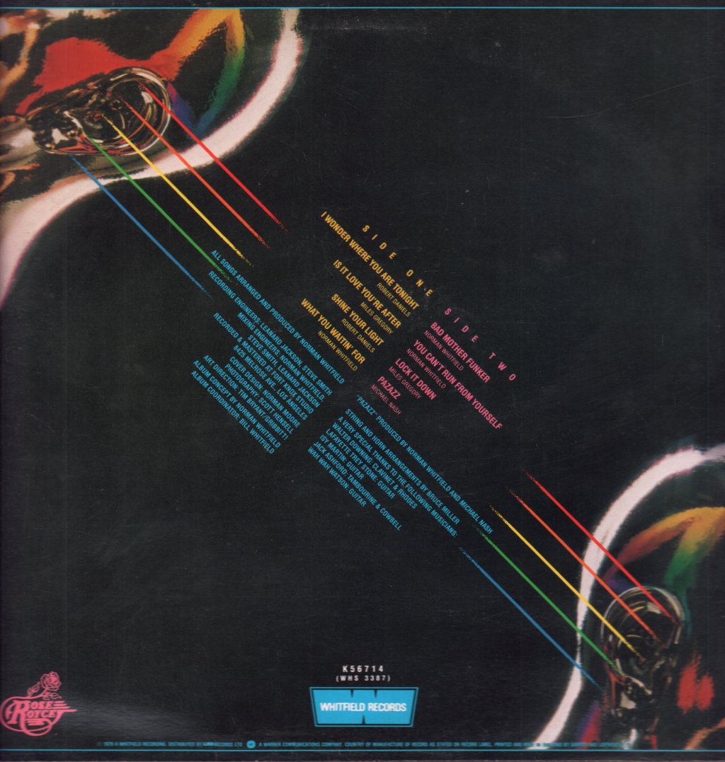 Rose Royce - Rainbow Connection Iv - Lp