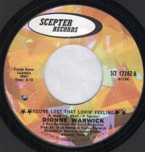 Dionne Warwick - You've Lost That Lovin' Feeling - 7 Inch