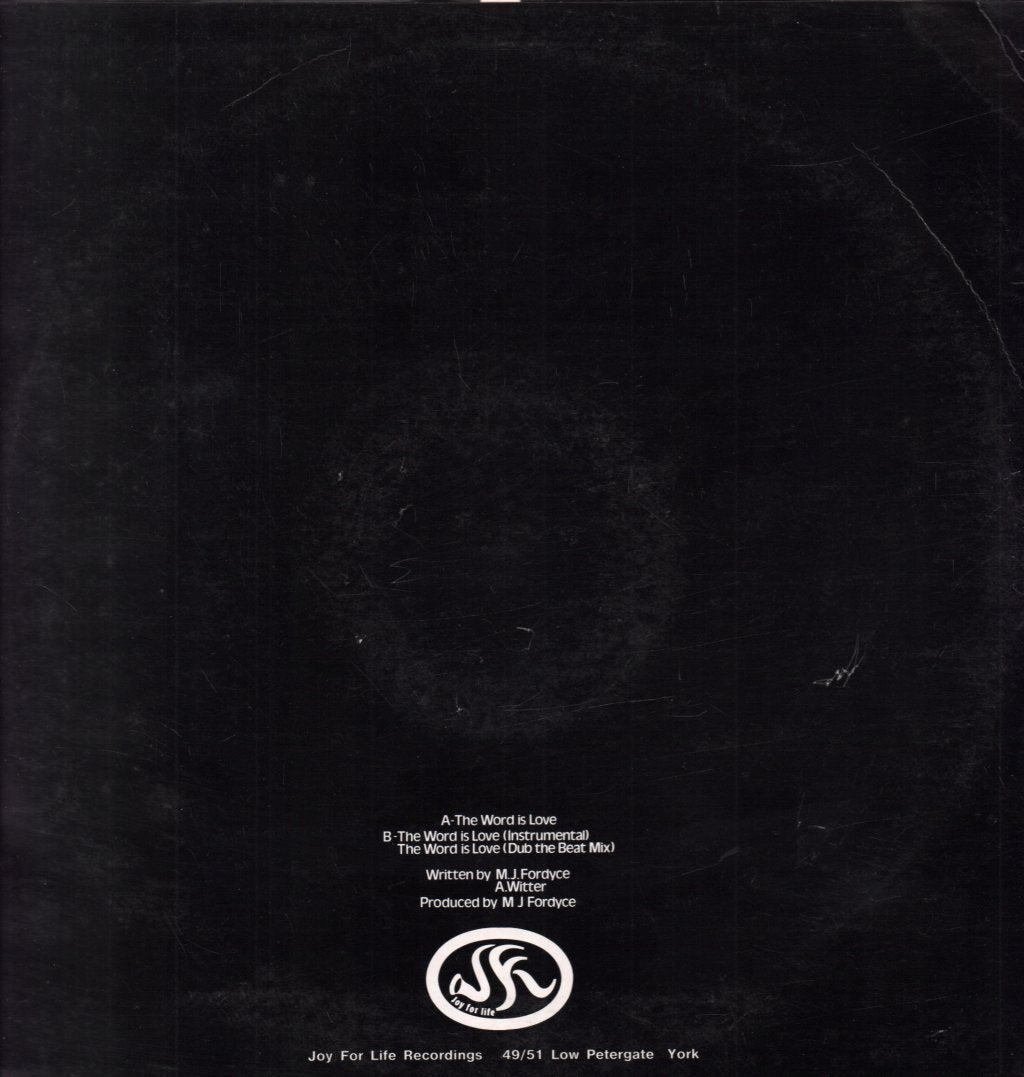 Nicole J - Word Is Love - 12 Inch