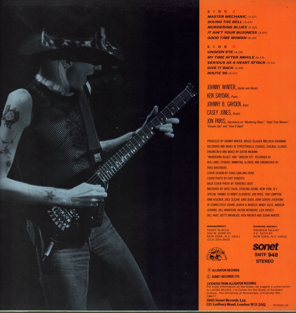 Johnny Winter - Serious Business - Lp