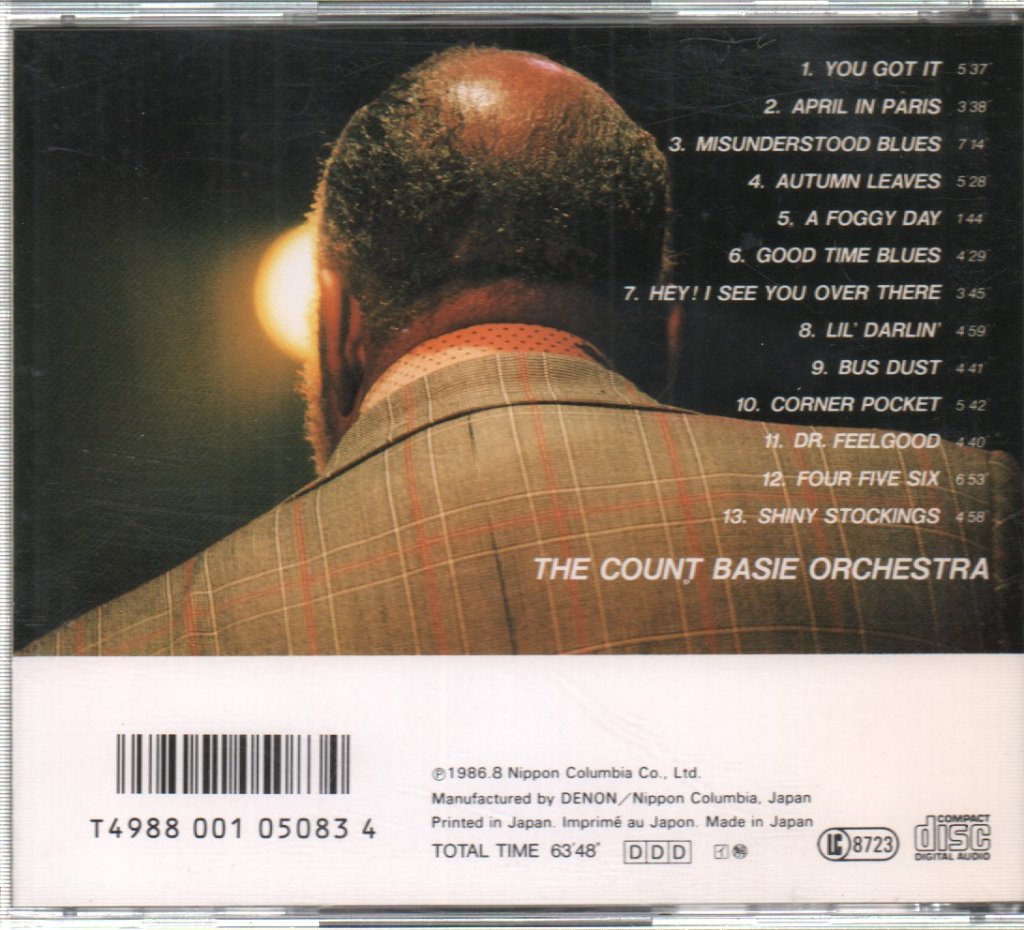 Count Basie Orchestra - Long Live The Chief - Cd