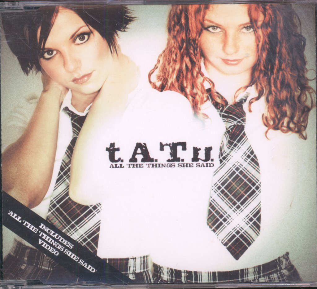 T.a.t.u. - All The Things She Said - Cd