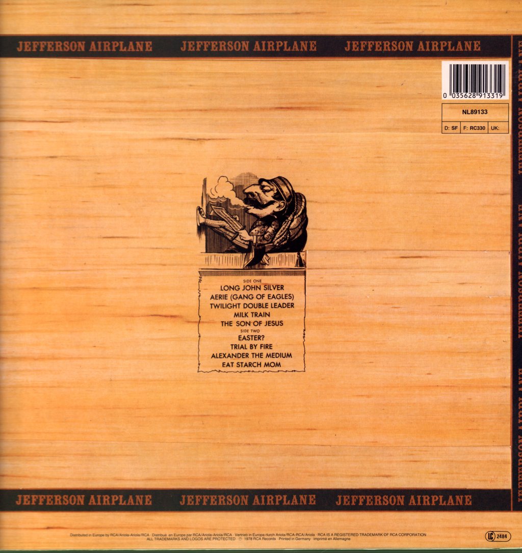 Jefferson Airplane - Ling John Silver - Lp