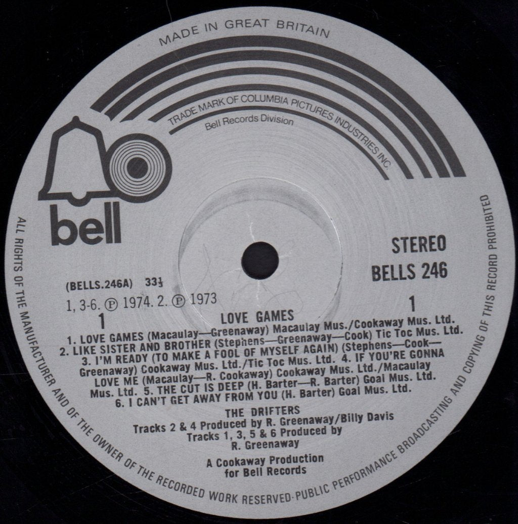 Drifters (Soul Group) - Love Games - Lp