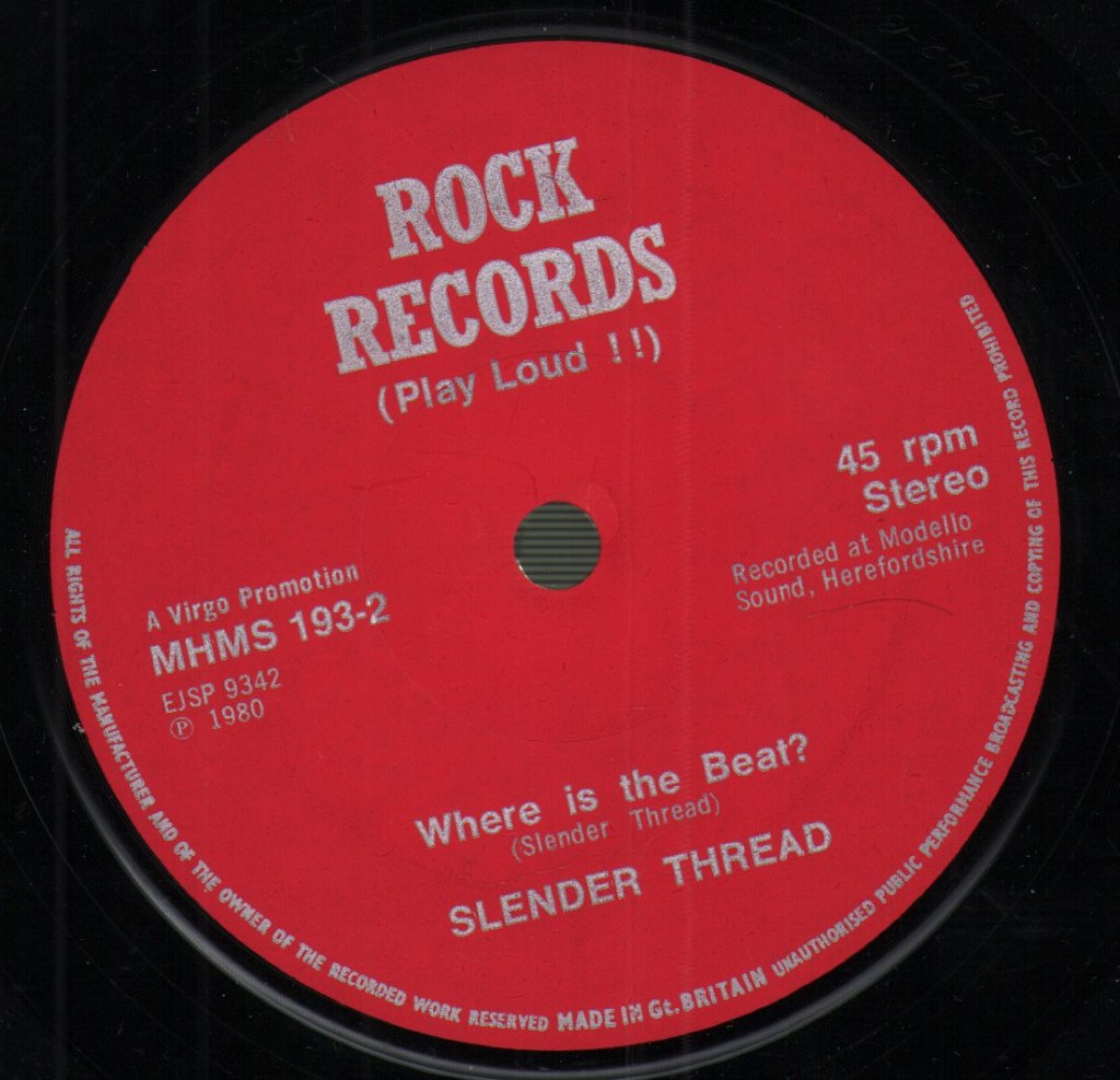 Slender Thread - I See The Light - 7 Inch