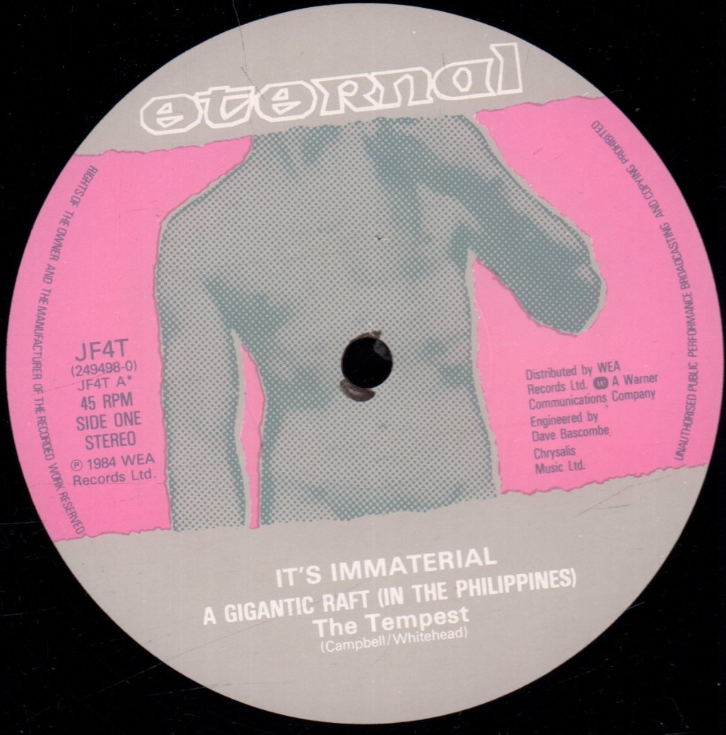 It's Immaterial - A Gigantic Raft - 12 Inch