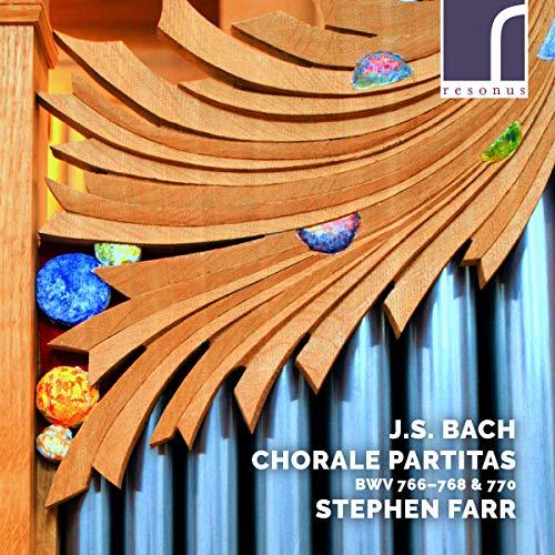 Stephen Farr - Johann Sebastian Bach: Chorale Partitas Bwv 766-768 & 770 - Cd