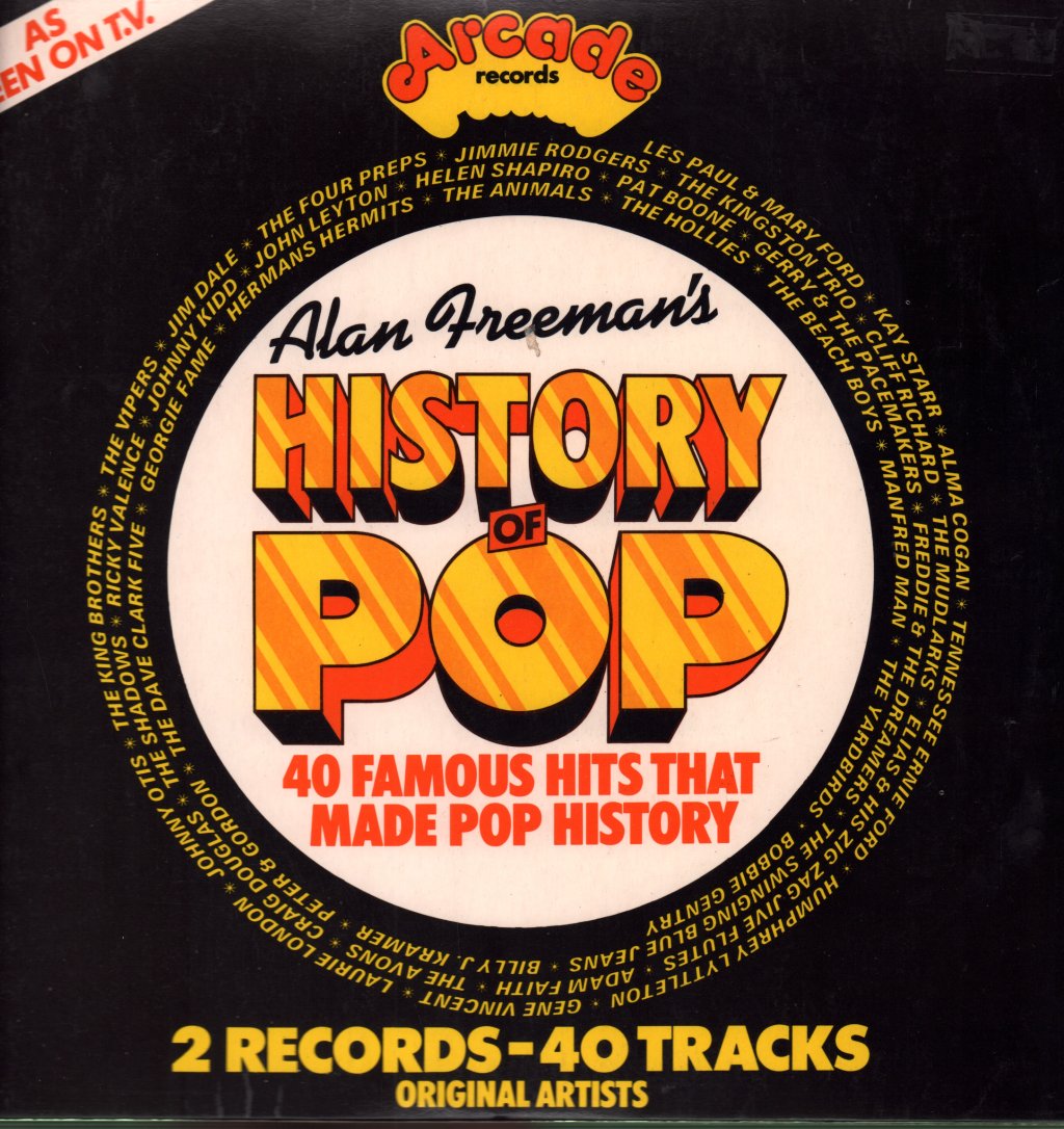 Various Artists - Alan Freeman's History Of Pop - Double Lp