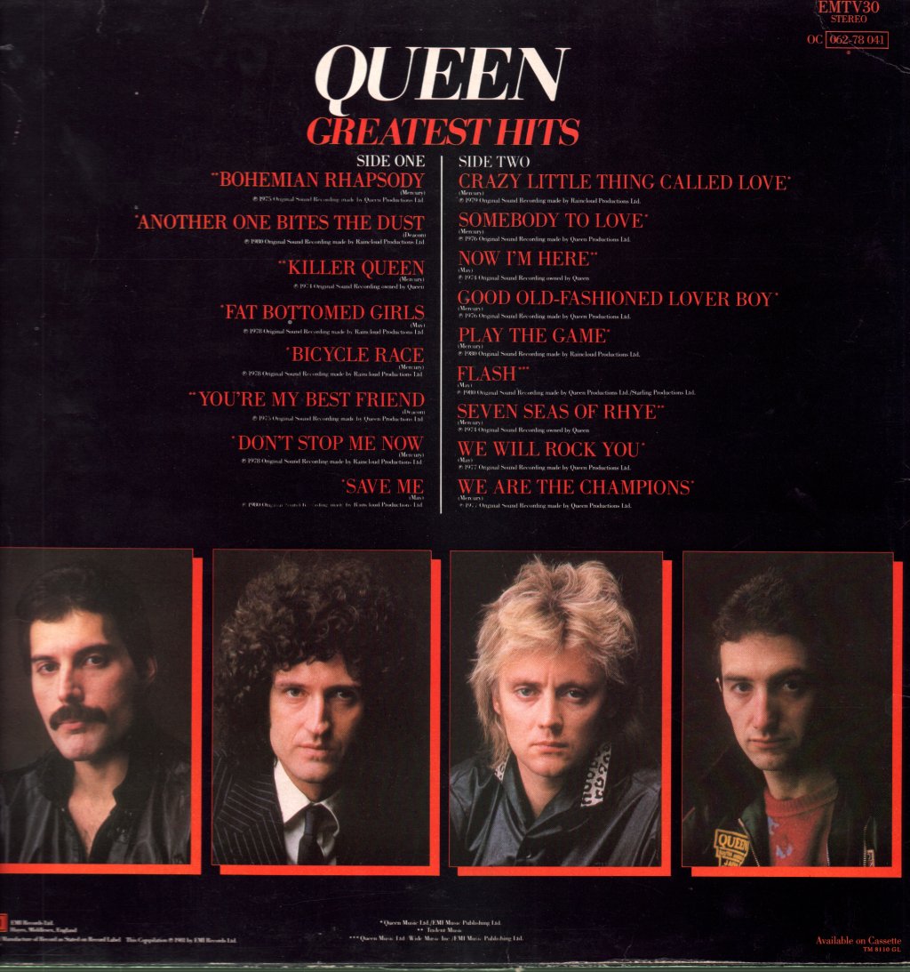 Queen - Greatest Hits - Lp