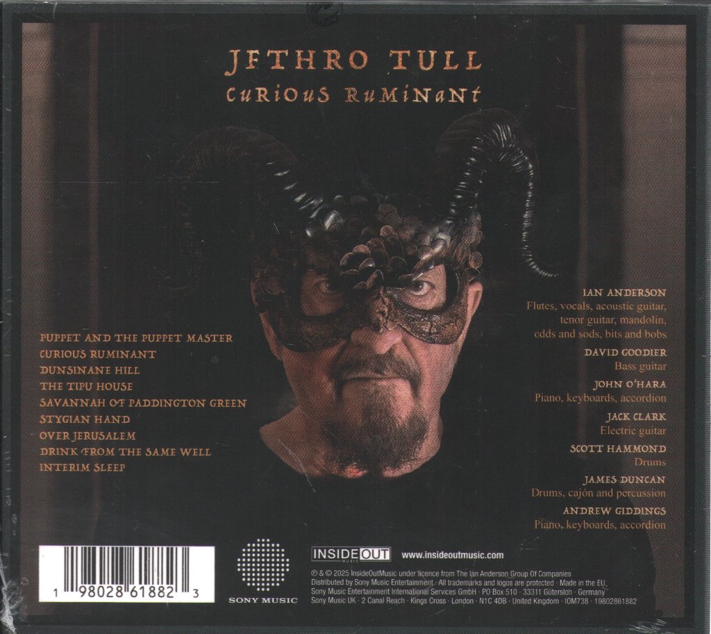 Jethro Tull - Curious Ruminant - Cd