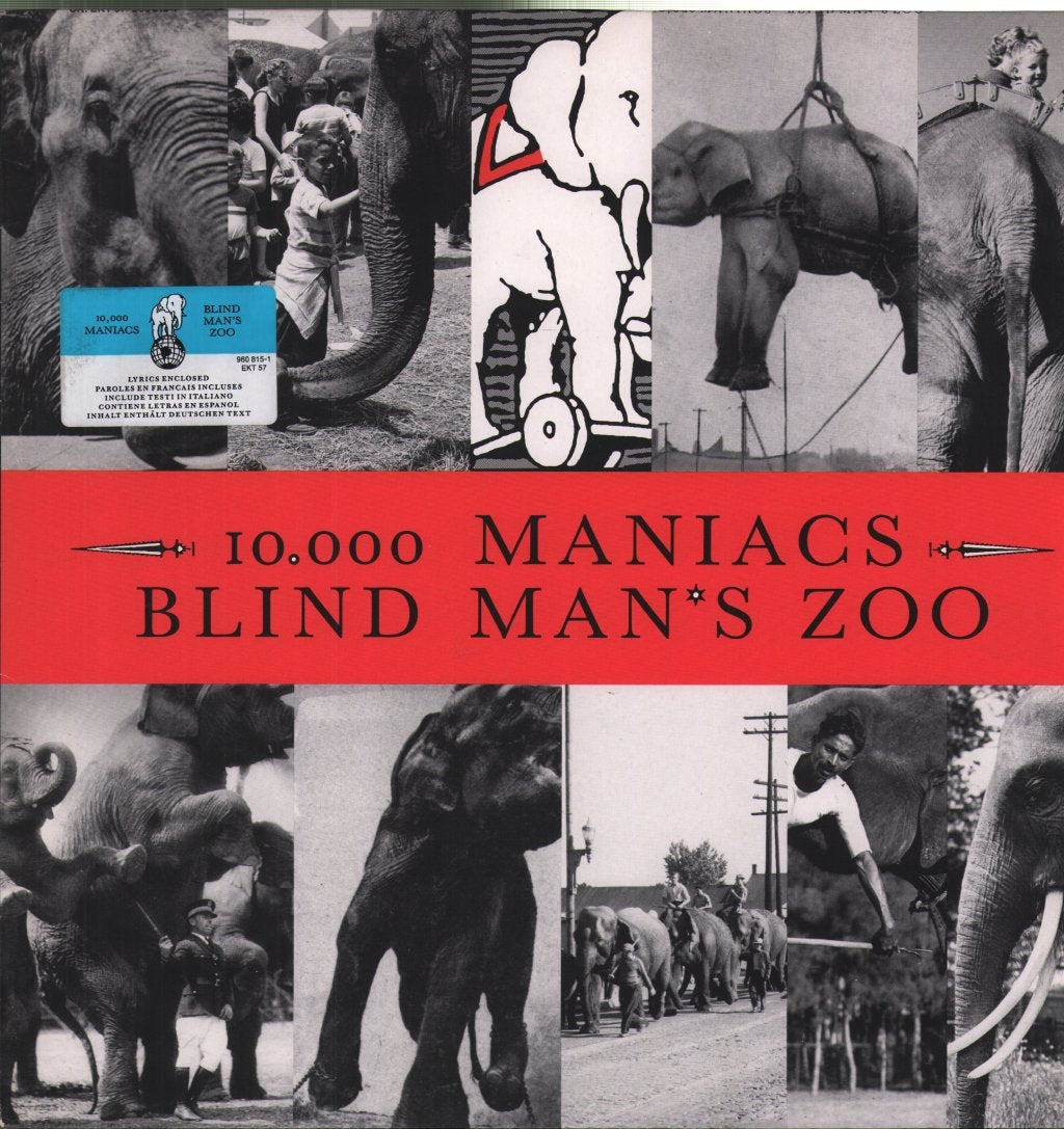 10,000 Maniacs - Blind Man's Zoo - Lp