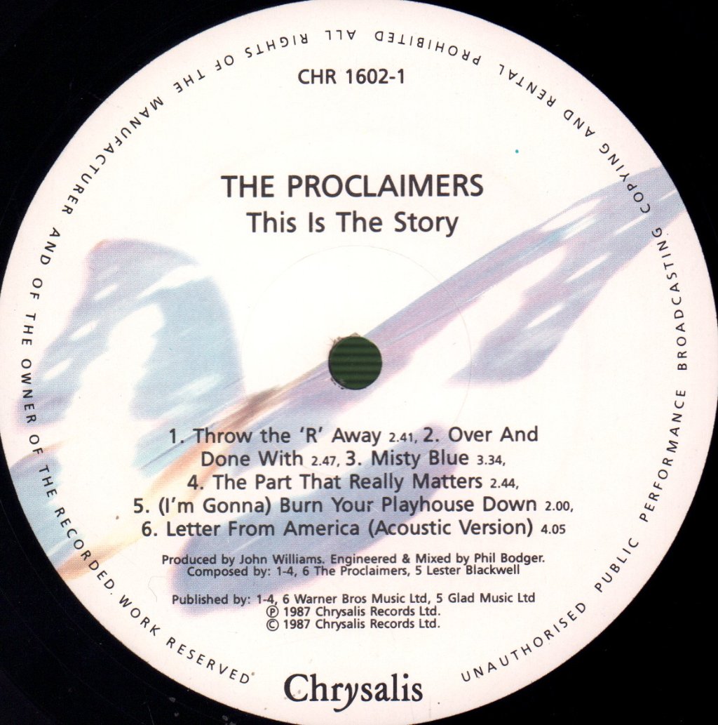 Proclaimers - This Is The Story - Lp