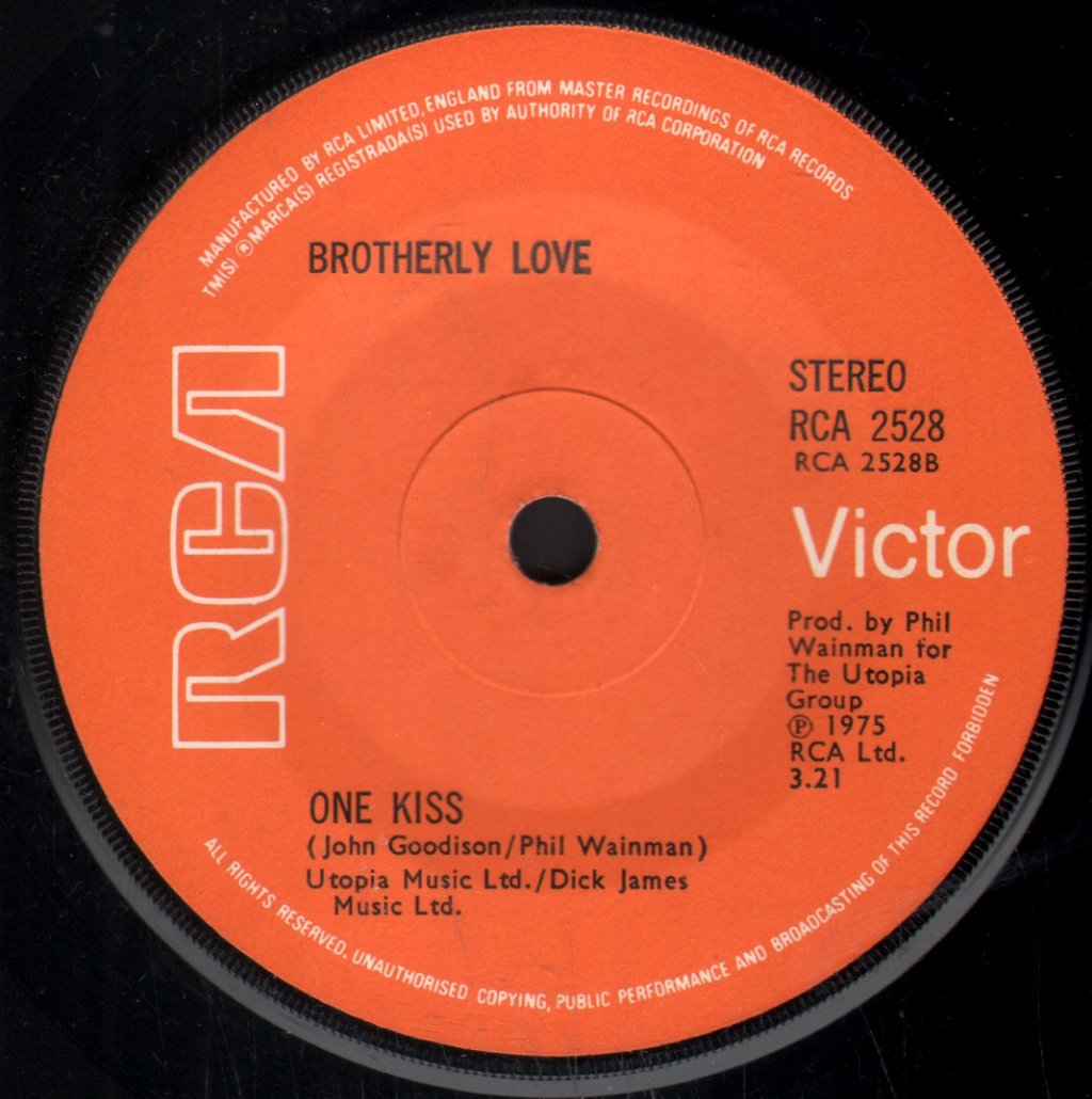 Brotherly Love - Little Town Flirt - 7 Inch