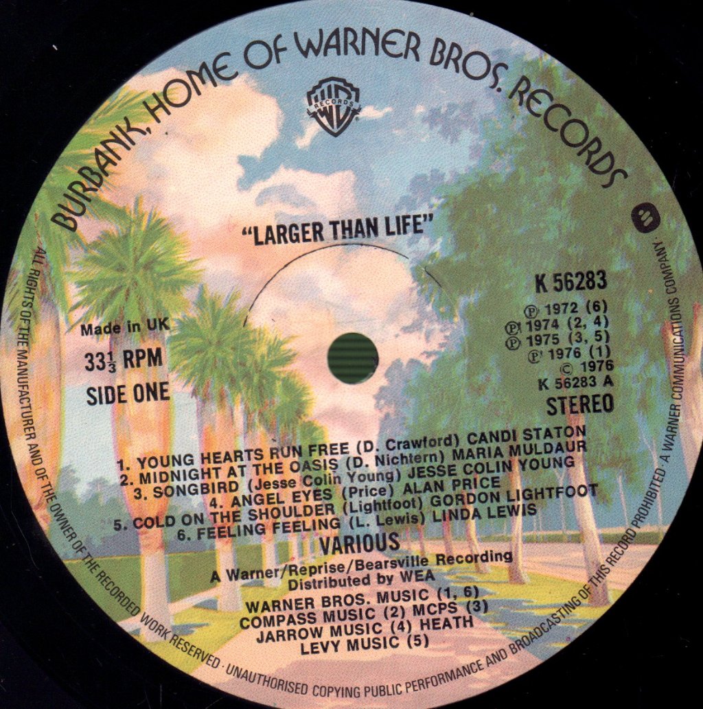 Various - Larger Than Life - Lp