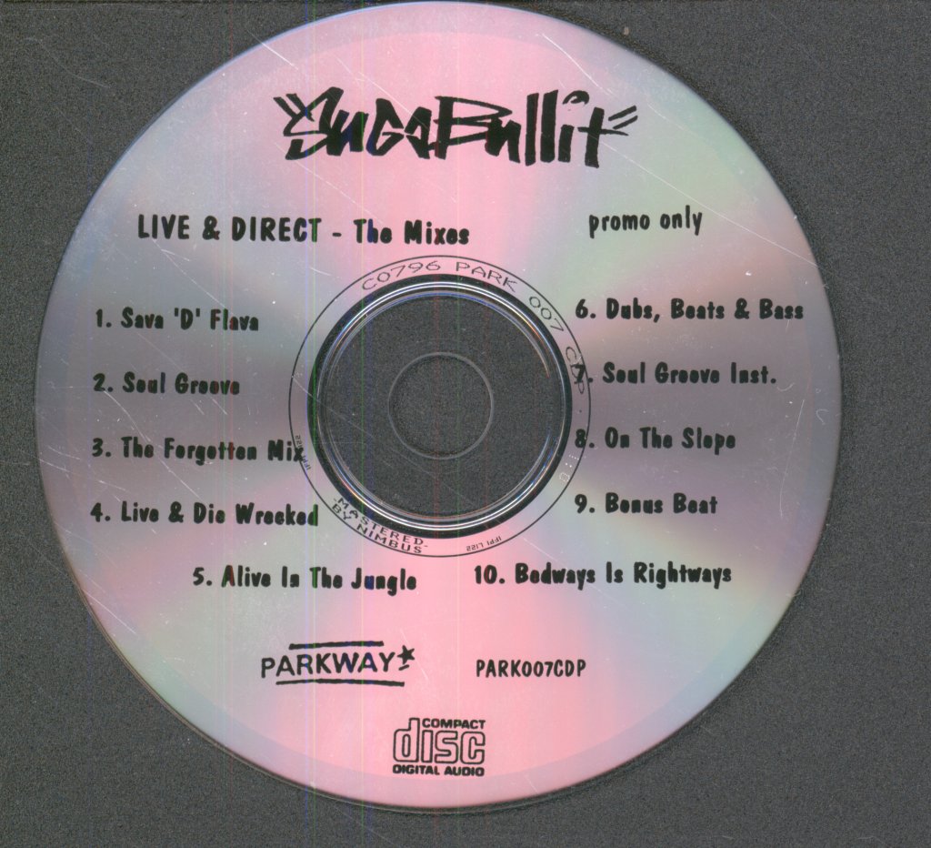 Suga Bullit - Live & Direct - The Mixes - Cd