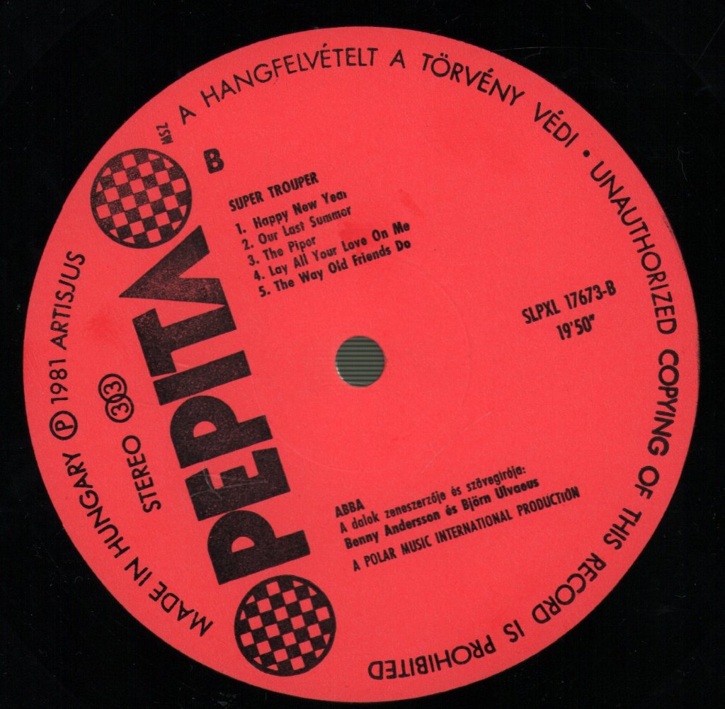 ABBA - Super Trouper - Lp