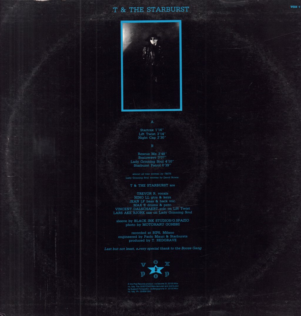 T.and The Starburst - T.and The Starburst - Lp