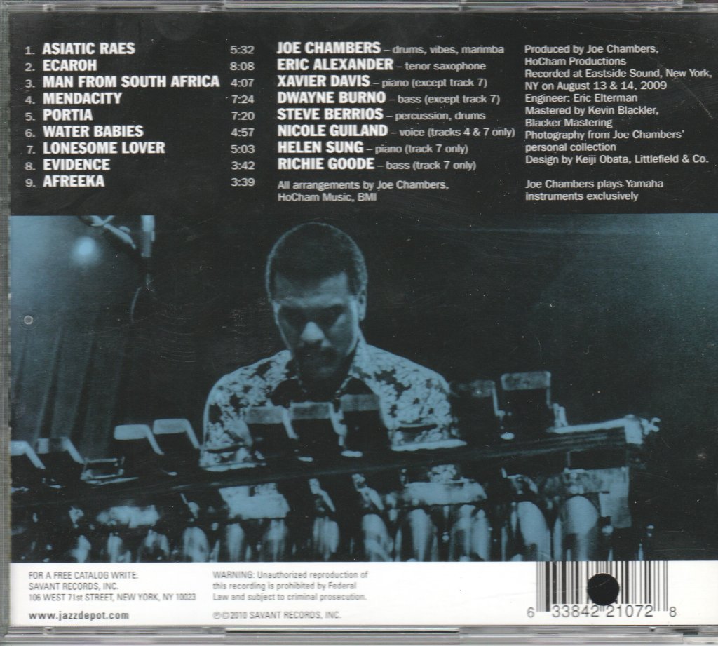 Joe Chambers - Horace To Max - Cdr