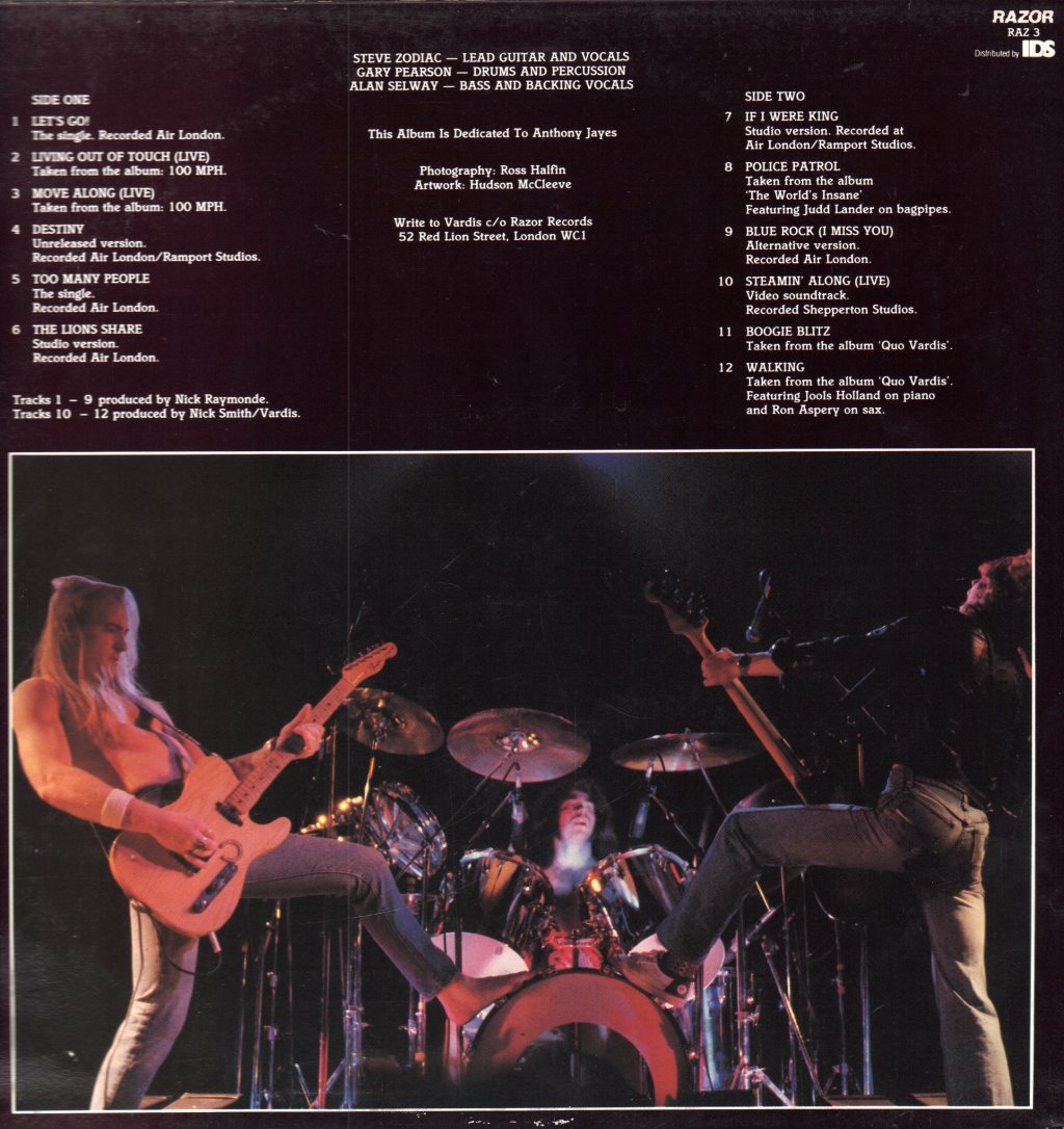 Vardis - Lions Share - Lp