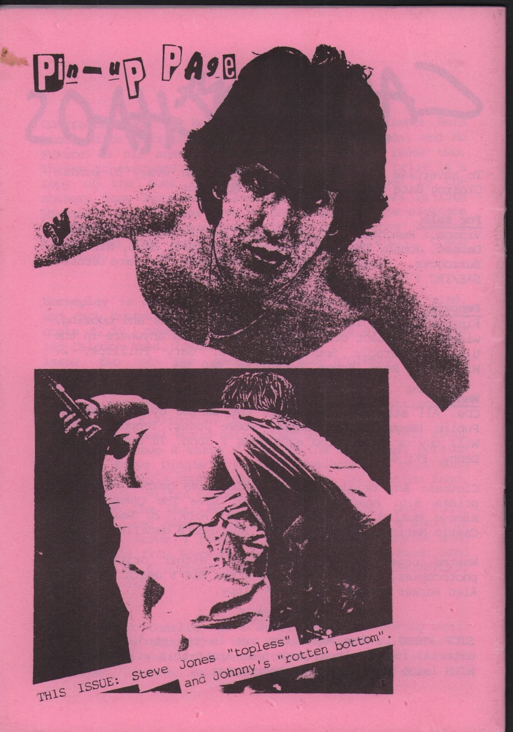 Sex Pistols - Never Trust A Hippy Issue 3 - Fanzine