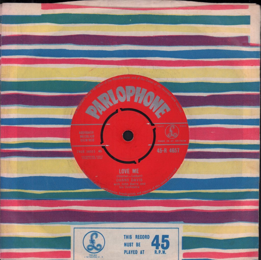 Danny Davis - You're My Only Girl/Love Me - 7 Inch