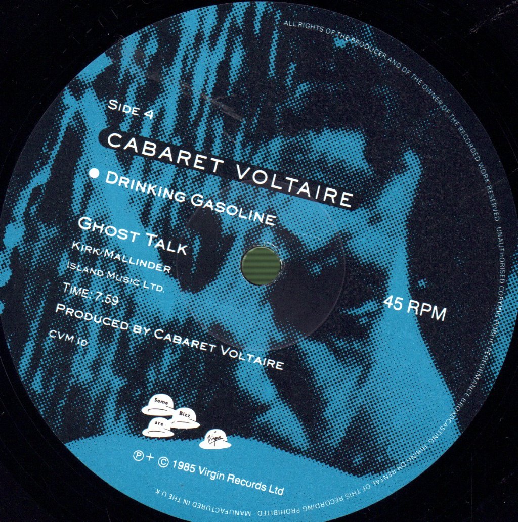 Cabaret Voltaire - Drinking Gasoline - Double 12 Inch