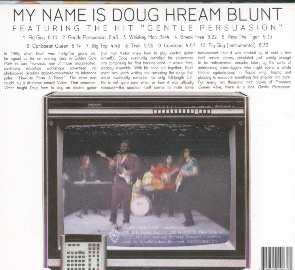 Doug Hream Blunt - My Name Is - Cd