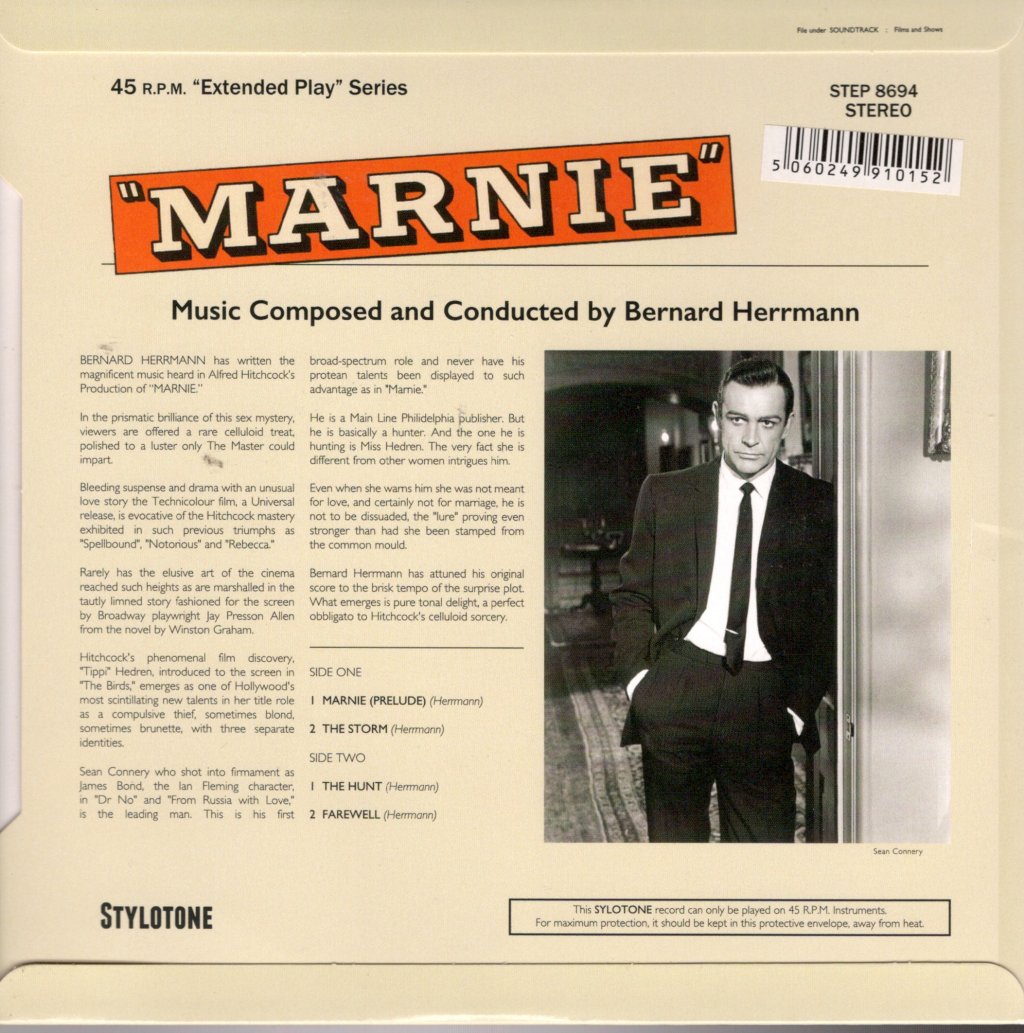 Bernard Herrmann - Marnie - 7 Inch