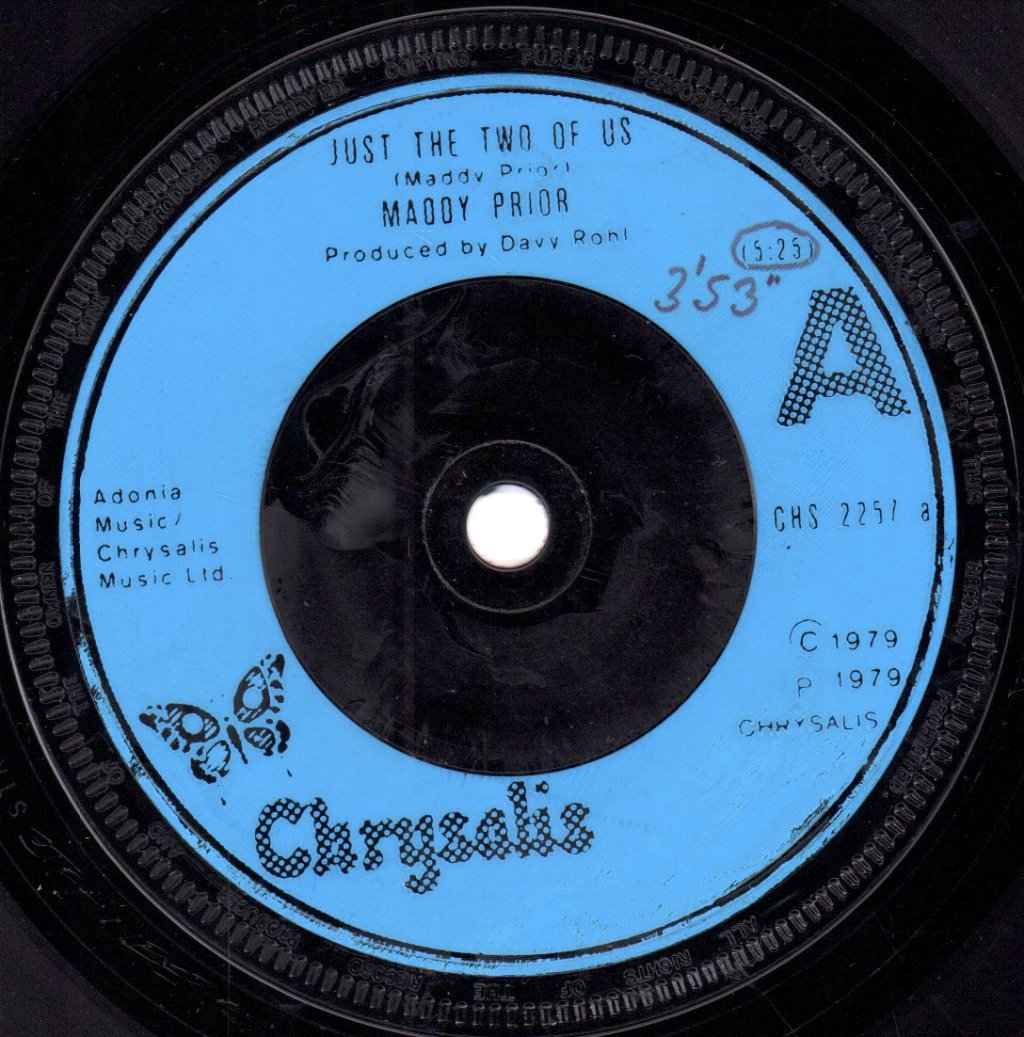 Maddy Prior - Just The Two Of Us - 7 Inch