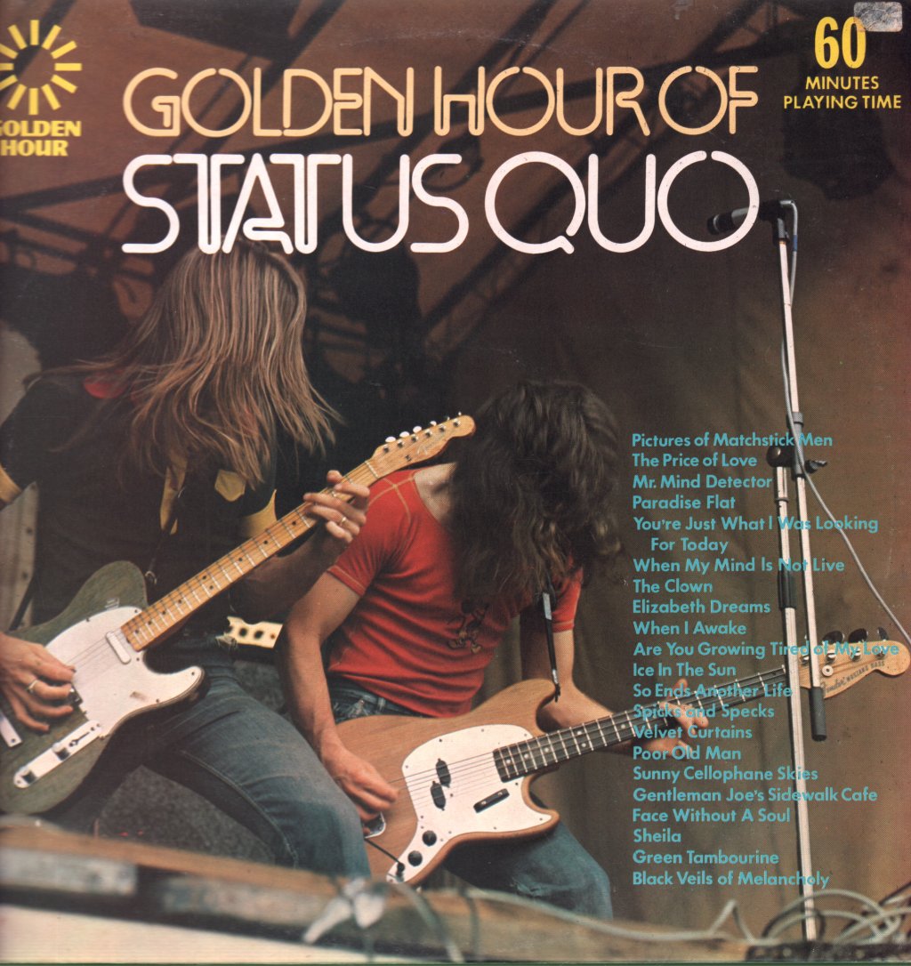 Status Quo - Golden Hour Of - Lp