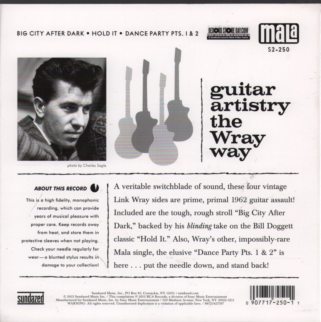 Link Wray And His Ray Men - Big City After Dark - Double 7 Inch