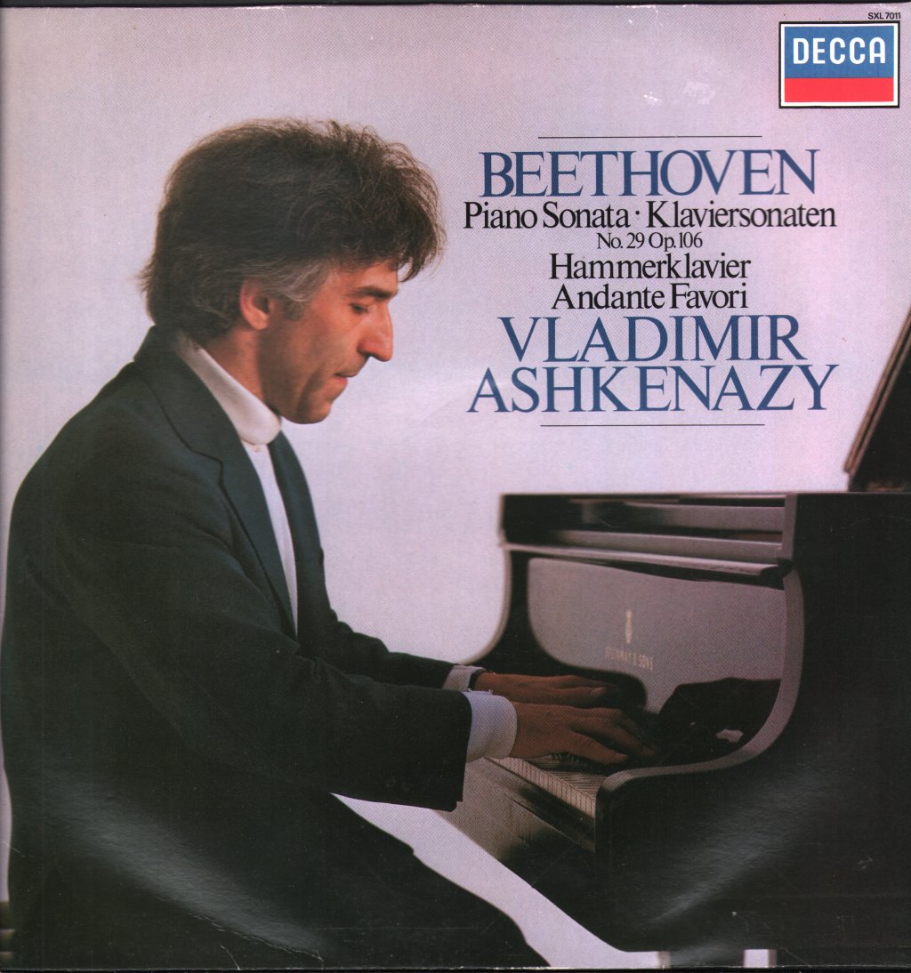 Vladimir Ashkenazy - Beethoven Piano Sonata - Klaviersonaten No 29 - Lp