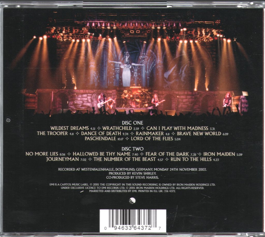 Iron Maiden - Death On The Road - Double Cd