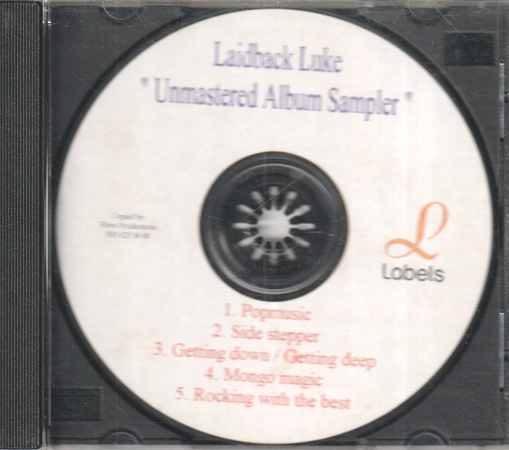 Laidback Luke - unmastered album sampler - Cdr